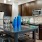 Well-lit kitchen with ample counter space
