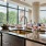 Well-lit kitchen with ample counter space